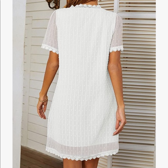 White beach cover up - Picture 2 of 2